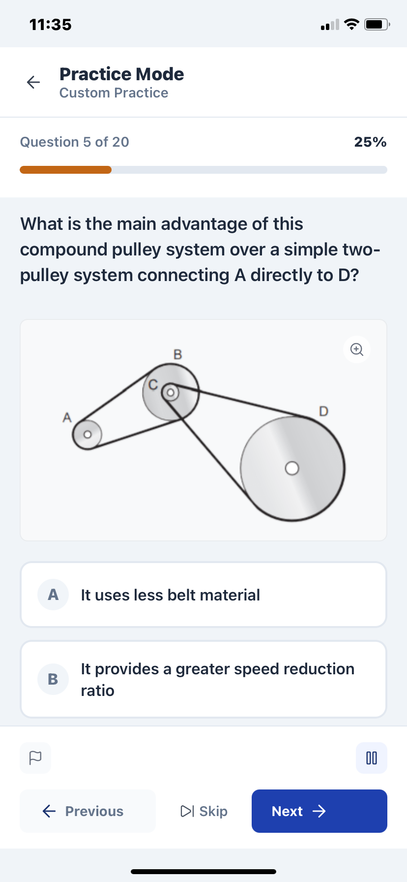 ASVAB Practice Test - screenshot